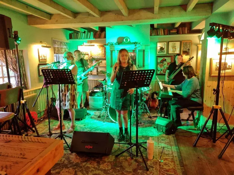 DeRosa Music pupils performing together in their Horsham band session